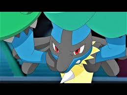 By catching the aura emanating from others, it can read their thoughts and movements. Ash Riolu Evolves Into Lucario Pokemon Journeys Pokemon Sword And Shield Anime Youtube Pokemon Anime Mario Characters
