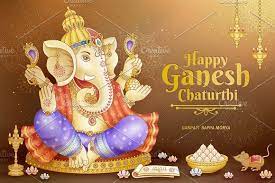 Happy Ganesh Chaturthi Design In 2021 Happy Ganesh Chaturthi Ganesh Creative Icon