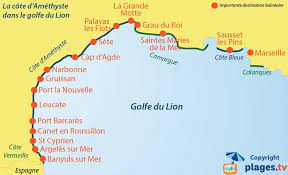 0 ratings0% found this document useful (0 votes). Cote D Amethyste Plages Stations Balneaires Et Photos Golfe Du Lion Mediterranee
