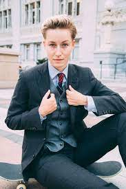 February 17, 2017 2 comments. The Line Remaking Men S Clothes For Women S Bodies Women Suits Wedding Mens Outfits Androgynous Fashion