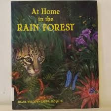 At Home in the Rain Forest by Diane Willow, Hardcover
