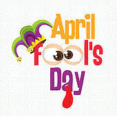 Elicit the basic idea of april fool's day. April Fool S Day Clip Art K12833089 Fotosearch