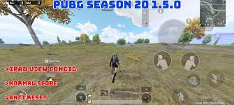 Pubg Mobile 1 5 0 Ipad View Config File Download For Season 20