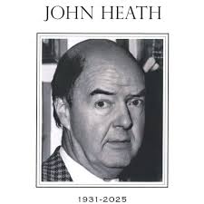 Yesterday we had the great privilege of attending the funeral of John Heath  to celebrate his long and impactful life. It was clear that his passion for  music was fundamental to who