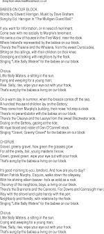 Old Time Song Lyrics For 31 Babies On Our Block