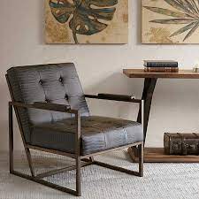 Check spelling or type a new query. Chocolate Leather Accent Chair Mm Exports Inc