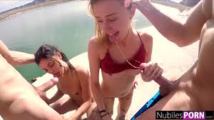 Slutty Teens filmen ihre Orgie auf go pro - nubiles porn