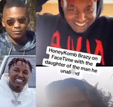 honecombbrazy FaceTime the daughter of the man he unali*ed and was talking  about in his song “brazy story”. What do yall think about this? ‼️🤔👀 cc