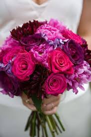 Modern purple and pink bouquet with white anemone accents. Awntech New Orleans Spear Arms Window Door Awning Pink Wedding Flowers Flowers Bouquet Flower Bouquet Wedding