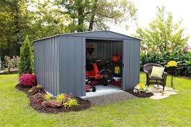 abri de jardin en metal 4 98 m brico depot