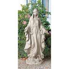 The Blessed Virgin Mary Heavens Light Statue In 2020 Blessed Virgin Mary Mary Statue Virgin Mary
