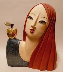 Kunstfrau Aus Ton Wilhelms Tochter Kunst Frauen Kunst Skulpturen Keramik Kunst