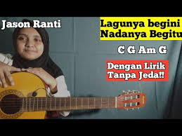 Sambil menulis lirik untuk lagu pop. Jason Ranti Lagunya Begini Nadanya Begitu Lirik
