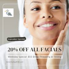 September is here!! What a summer it has been! Come in for a refreshing  facial this month and enjoy 20% off. Your skin deserves a little pampering.  Bluegreen's Bayside Resort & Spa #