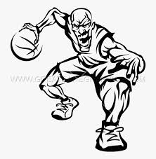 Basketball clipart black and white png. Basketball Clipart Black And White Png Black And White Basketball Players Clip Art Transparent Png Transparent Png Image Pngitem