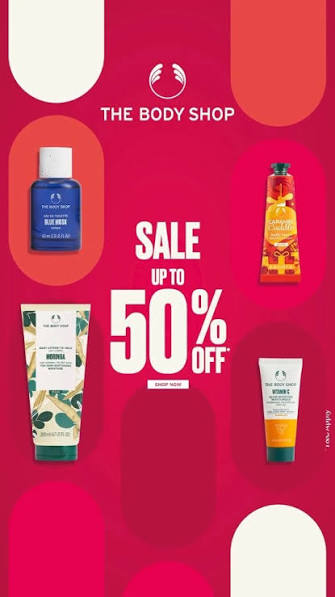 The Body Shop End of Season Sale is here!, Stock up on your beauty  favourites with up to 50% off during our End of Season Sale. Explore  irresistible offers across skincare, body care, haircare, ...