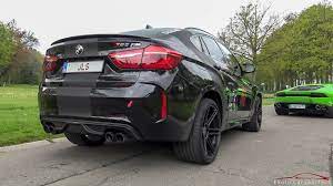 700hp Bmw X6m W Akrapovic Exhaust Loud Revs Accelerations Youtube