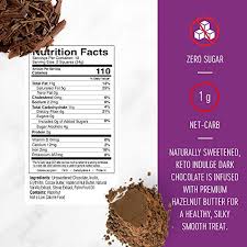 Any sugars are naturally occurring in the fruits that are used to sweeten these up. Ketologic Keto Indulge Sugar Free Chocolate Keto Chocolate Candy Low Carb Dark Chocolate With No Artificial Sweeteners No Added Sugar All Natural Non Gmo Keto Sweets Hazelnut 12 Serve Pricepulse