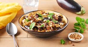 Salade D Aubergines Roties Au Chevre Lidl Recettes Recette Salade Aubergine Recette Cuisson Des Aliments