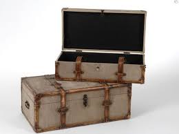 Lampes de table commodes dressings. Tendance Malles A La Rentree On Repart En Voyage Elle Decoration