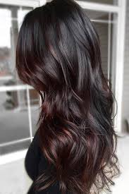 Black And Colored Hair Ideas 50 Hottest Brown Ombre Hair Ideas Black Hair Balayage Hair Styles Hair Color Dark