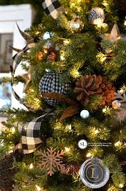 Black And White Buffalo Check Ribbon Michaels Black And White Plaid Buffalo Check Christmas Tree 2015 Michaels Dream Tree Challenge Bystephanielynn Christmas Tree Decorations Christmas Decorations To Make Christmas Decorations Rustic