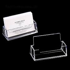 Business card holders are essential accessories to have if you are a marketer, a graphic designer, or an entrepreneur. Business Cards Acrylic Clear Desktop Business Card Holder Stand Display Dispenser Office Business Office Industrial