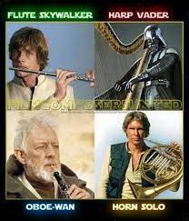 De Mensen Achter John Williams Starwars Lukeskywalker Darthvader Hansolo Obiwankenobi Grappige Memes Te Grappig Grappige Plaatjes