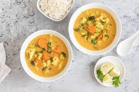 Vegan Yellow Thai Curry With Mixed Vegetables Recipe Thai Curry Vegetarian Recipes Dinner Curry Recipes Vegetarian