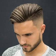 Here is another blonde haircut for you. 50 Skin Fade Pompadour Styles For A Dashing Look Menhairstylist Com