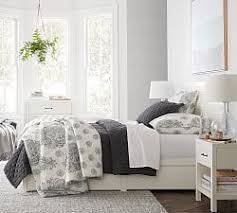 Dont have a linen closet to keep your linens? Stratton Storage Platform Bed Montgomery Headboard With Drawers Pottery Barn In 2021 Storage Bed Upholstered Storage Headboards For Beds