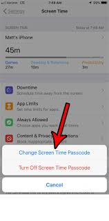 Before you can manually change the date and time, you need to disable the set automatically feature. How To Change The Screen Time Passcode On An Iphone 7 Solve Your Tech