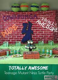 Ninja turtle 1.55 oz hershey's bar chocolate wrapper ninja turtle candy bar personalized candy label birthday favors turtle party decoration. Teenage Mutant Ninja Turtle Party Ideas