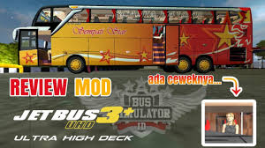 Respect mod authors and users. Review Bussid Mod Jetbus 3 Uhd Livery Sempati Star Youtube