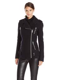 French Connection Women S Wool Boucle Moto Jacket Black 2 Fall Winter Fashion Trends Jackets Clothes