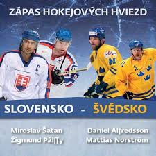 Skóre poté obrátil v přesilovce victor olofsson a do prázdné branky pečetil. Steel Arena Zapas Hokejovych Hviezd Slovensko Svedsko