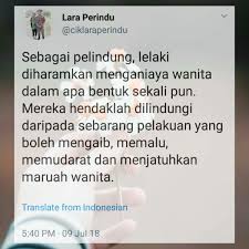 Pada saat yang bersamaan, pengikutan mereka terhadap islam menjadi pembagian faktor yang berdampak pada kehidupan mereka pada beragam tingkatan dan memberikan mereka identitas umum yang. Awra Pe Twitter Martabat Dan Harga Diri Seorang Wanita Sangat Tinggi Dalam Islam Sebagai Lelaki Jadilah Pelindung Bukan Perosak Maruah Dan Martabat Wanita Awramalaysia Adamawra Pejuanglelakiawra Penasihatkorporatawra Https T Co Cbzaqaeiii