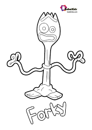 Free printable coloring pages for adults. Forky Coloring Pages Coloring Home