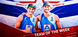 Los juegos olímpicos esperan a esta dupla de deportistas admirables. La Fivb Destaca La Brillante Carrera De Los Primos Grimalt Fevochi