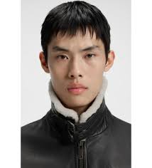 HUGO Aviator jacket Loran black