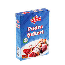 Toz şeker ve nişasta mutfak robotunun içerisine alınır. Afia Pudra Sekeri 125 Gr Guvendik Hipermarketcilik