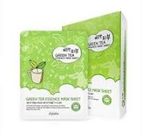 esfolio Green Tea Essence Face Mask – Hydrating, Soothing, Antioxidant-Rich  Sheet Mask for All Skin Types – Moisturizing, Revitalizing Face Treatment  ...