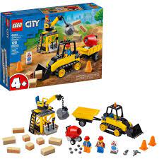 Lego City Construction Bulldozer Building Set 60252 In 2021 Lego City Building Sets For Kids Lego City Sets