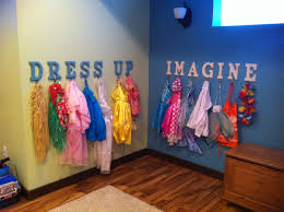 Easy Way To Store Dress Up Clothes Dress Up Storage Girls Playroom Dress Up Corner