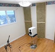 Alternative to rockwool for acoustic panels