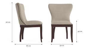 Prefer a regal, glamorous look? Buy Bacchus Wingback Dining Chair Online In Australia Brosa