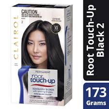 A complete hair dye kit: Clairol Nice N Easy Root Touch Up 3 Black Hair Colour Coles Online