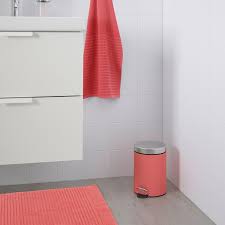 Ekoln Trash Can Light Red Ikea In 2020 Ikea Can Lights Light Red