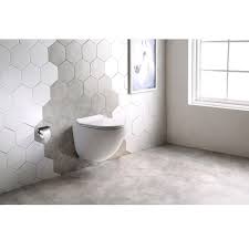 Унитаз подвесной Rea Oliver безободковый с микролифтом белый