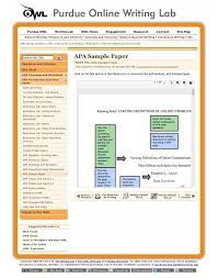 The purpose of research is to state and support a thesis. Apa Reference List Format Owl Purdue
